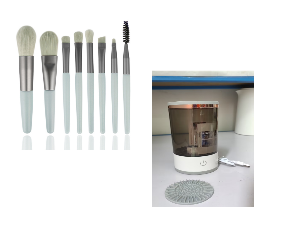 Nettoyant pour pinceaux "CleanGlow Pro"