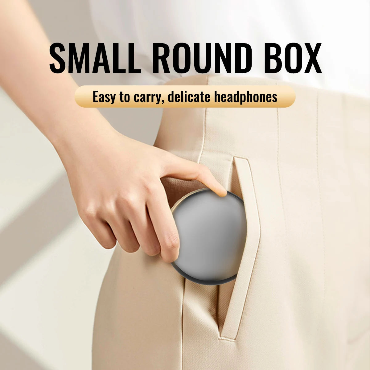 Écouteurs sans fil invisibles – Mini écouteurs Bluetooth cachés avec micro, étanchéité IPX5, son HiFi 🎧✨