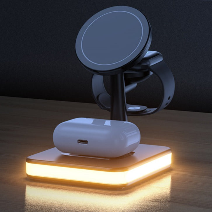 MagDock - Chargeur sans fil 3 en 1