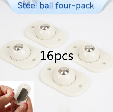 Adhesive Ball Pulley Universal Wheel – Effortless Mobility!