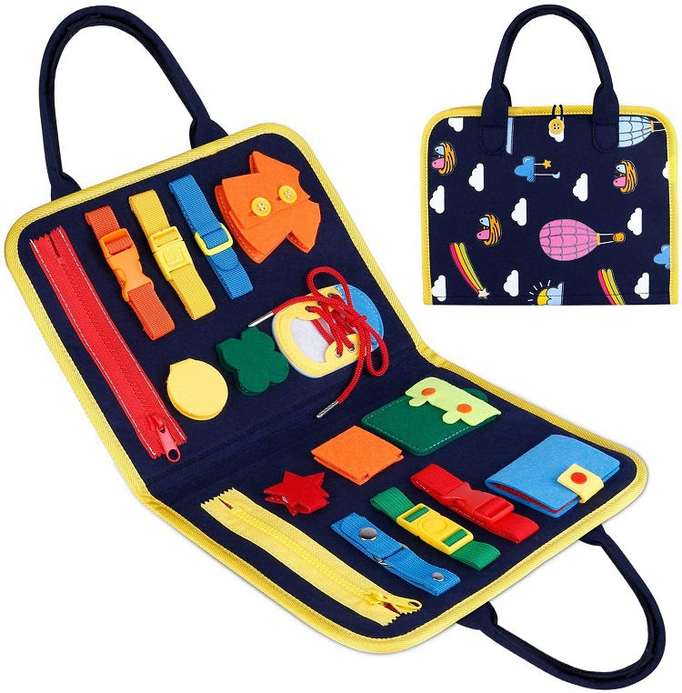 "EduPouch "Montessori educational activity bag for children