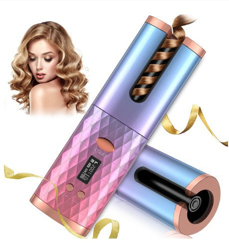 "LuxeCurl" Rechargeable Automatic Hair Curler