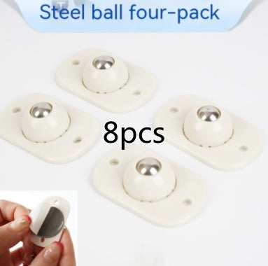 Adhesive Ball Pulley Universal Wheel – Effortless Mobility!