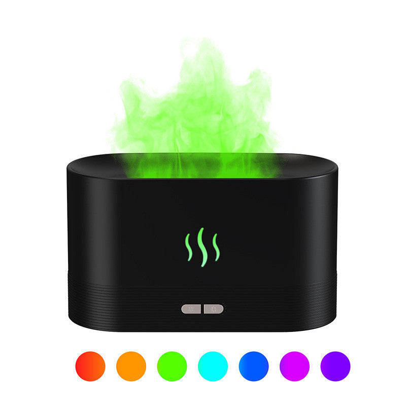 ZenFlame – Difusor de aromaterapia con efecto de llama realista 