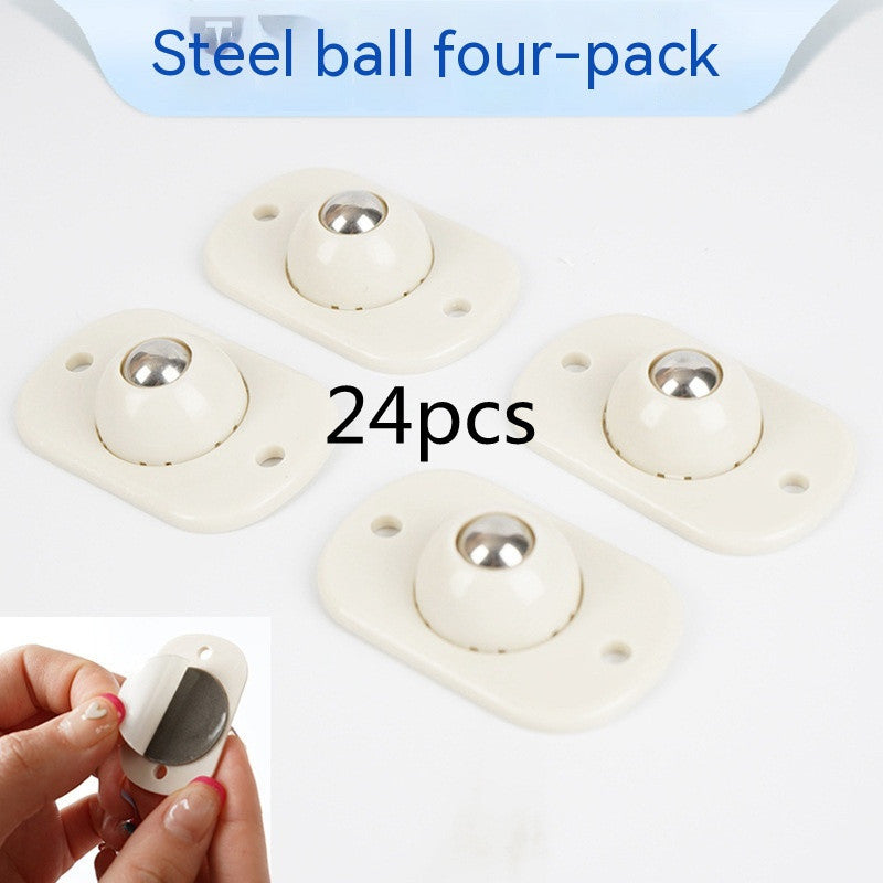 Adhesive Ball Pulley Universal Wheel – Effortless Mobility!