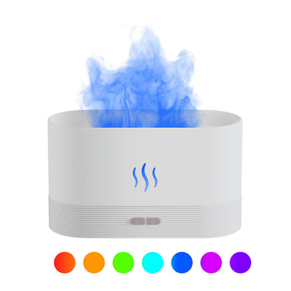 ZenFlame – Difusor de aromaterapia con efecto de llama realista 