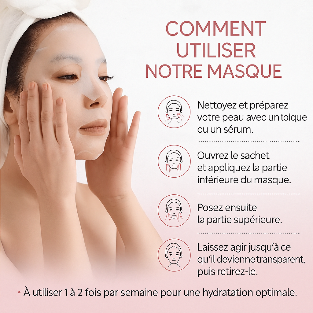 🧴 Masque Collagène Régénérant & Hydratant