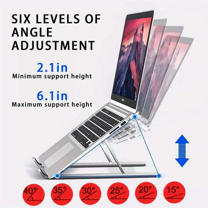 💎 ZenLift™ – Support Laptop Confort Total