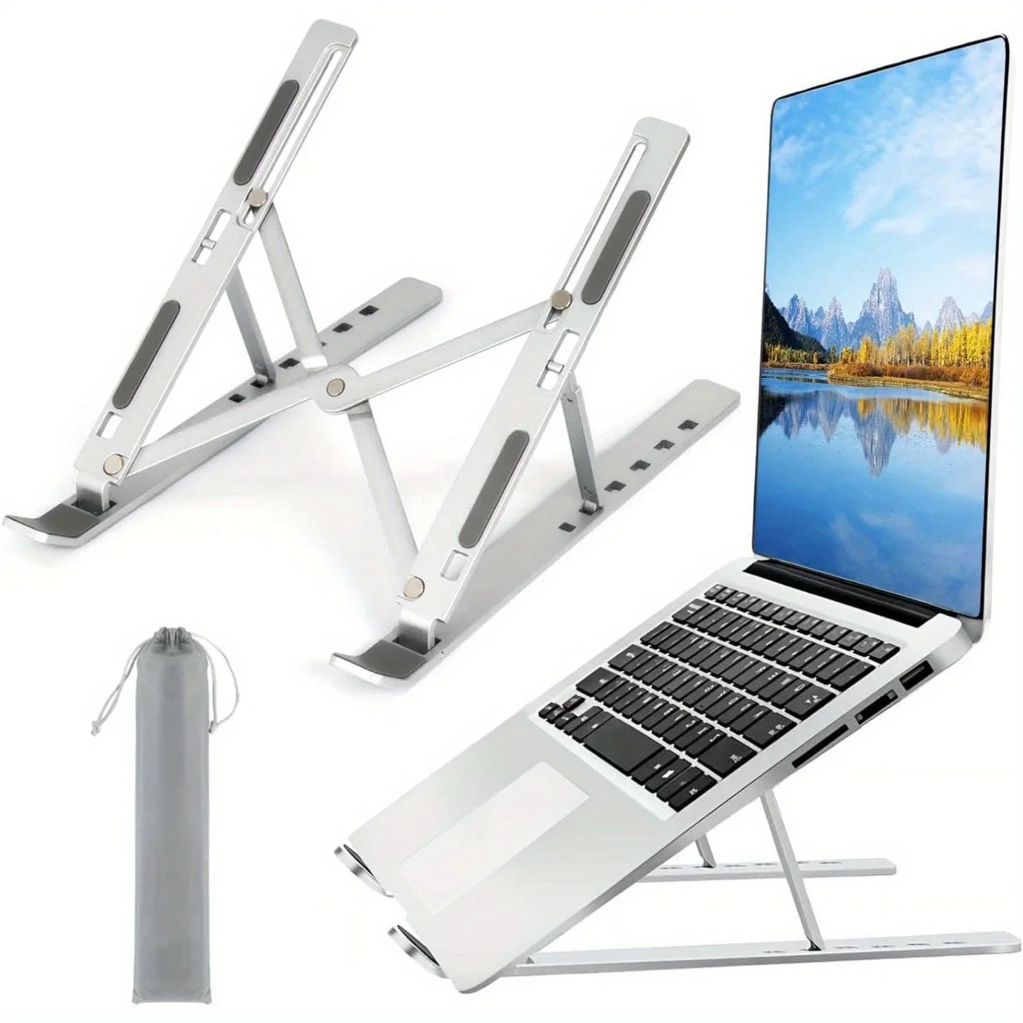💎 ZenLift™ – Support Laptop Confort Total