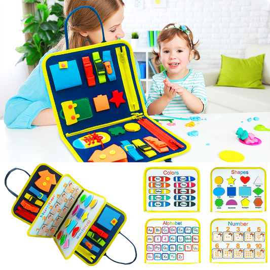 "EduPouch "Montessori educational activity bag for children