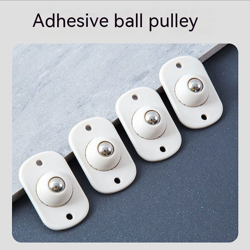 Adhesive Ball Pulley Universal Wheel – Effortless Mobility!