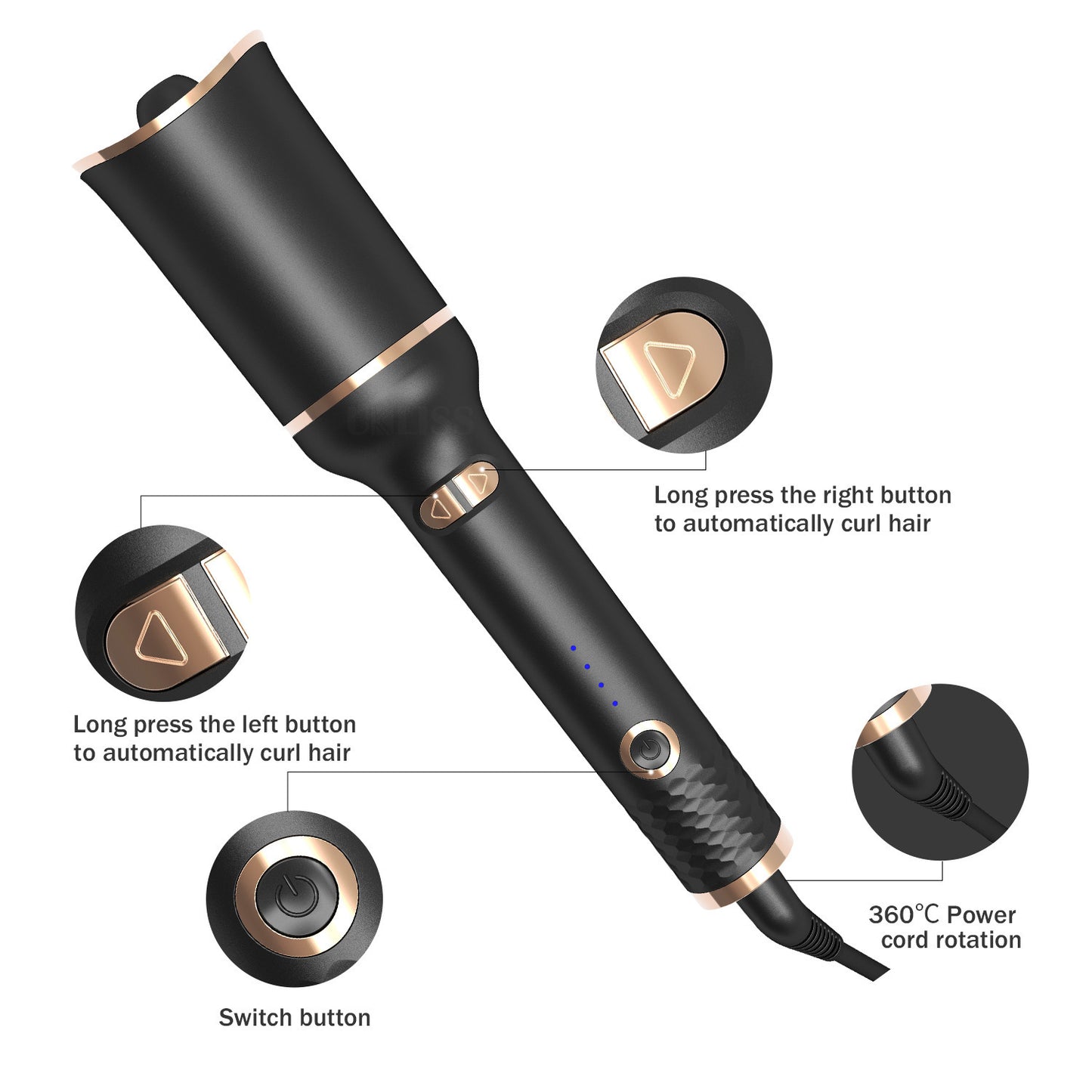 Spin-n-Curl - Auto-Spin Curling Iron