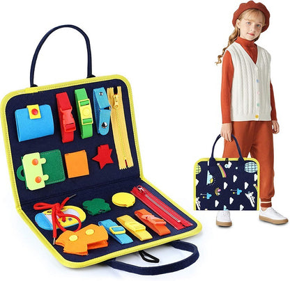 "EduPouch "Montessori educational activity bag for children