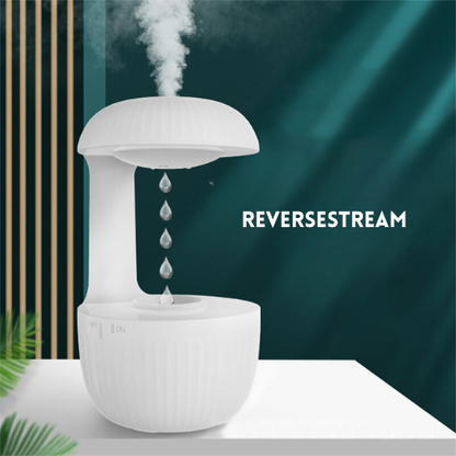 ReverseStream: Redéfinissez Votre Espace avec l'Humidificateur Anti-Gravité